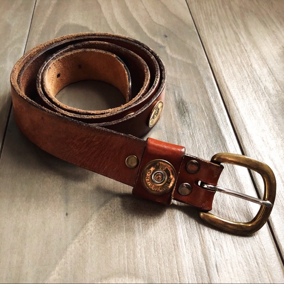 Royden Leather Other - Vintage Royden Leather Shotgun Shell Leather Belt